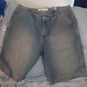 TIMBERLAND BLUE DENIM SHORTS SIZE 34 NEW WITHOUT TAGS